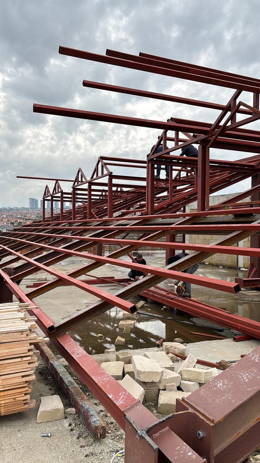 Bilfen Büyükçekmece Çelik Çatı - Görsel 1